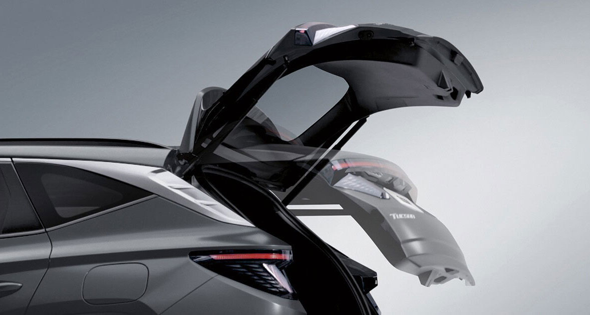 Cốp điện thông minh trên Hyundai Tucson