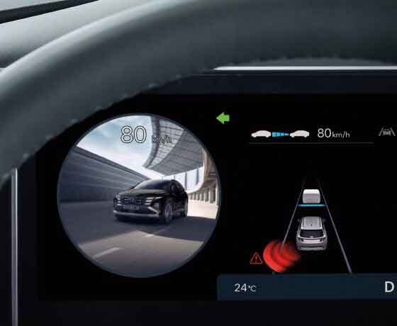 Hiển thị điểm mù trên màn hình thông tin BVM