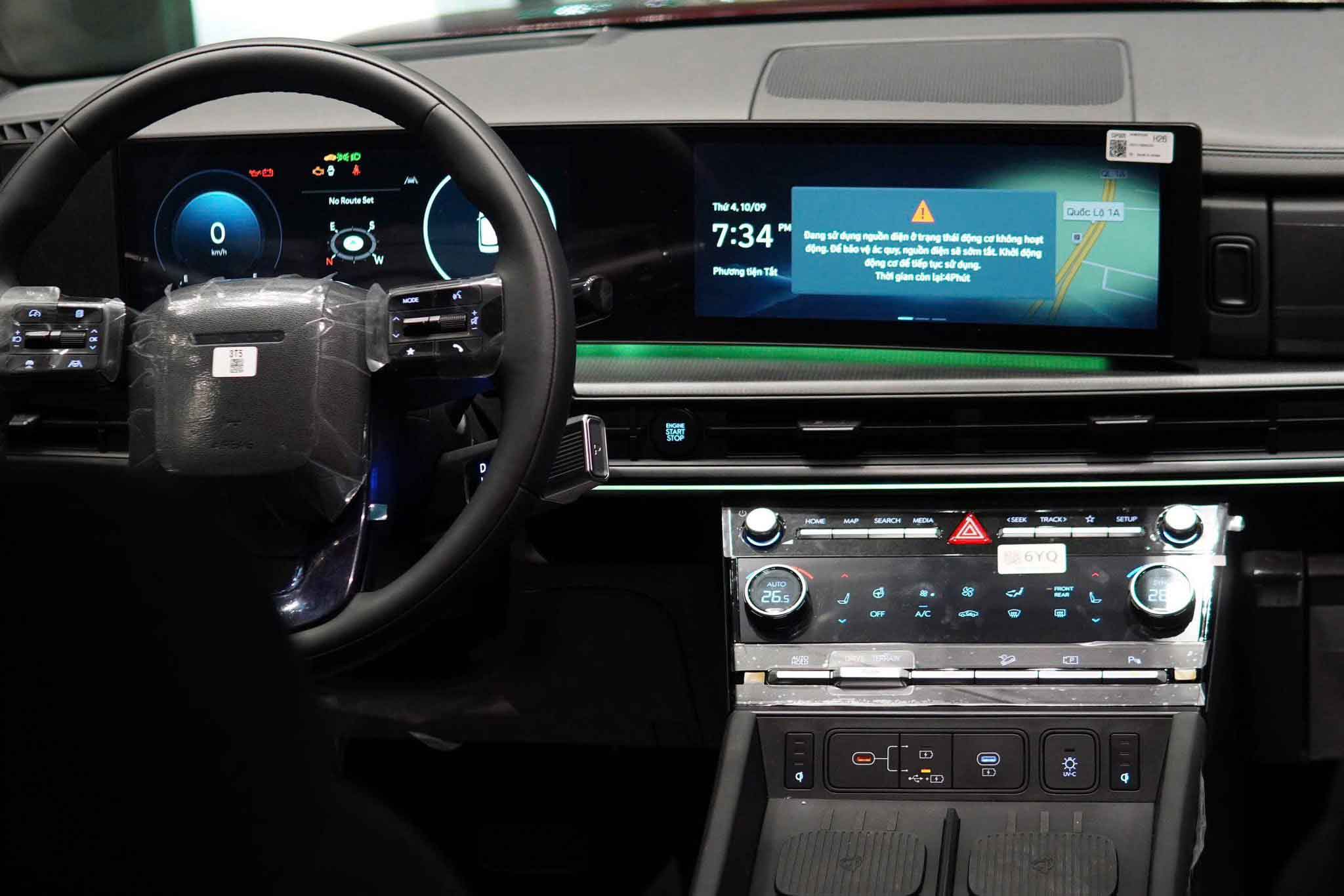 Tiện nghi Hyundai SantaFe – Trải nghiệm đẳng cấp như xe sang