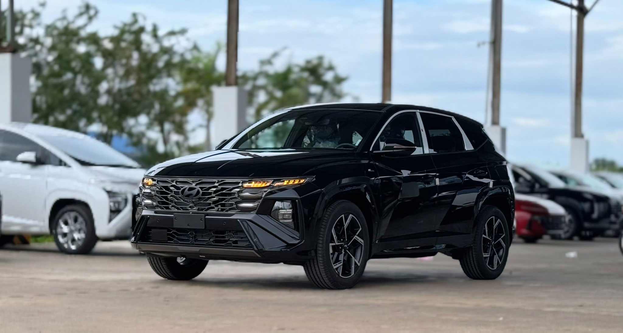 Đầu xe Hyundai Tucson