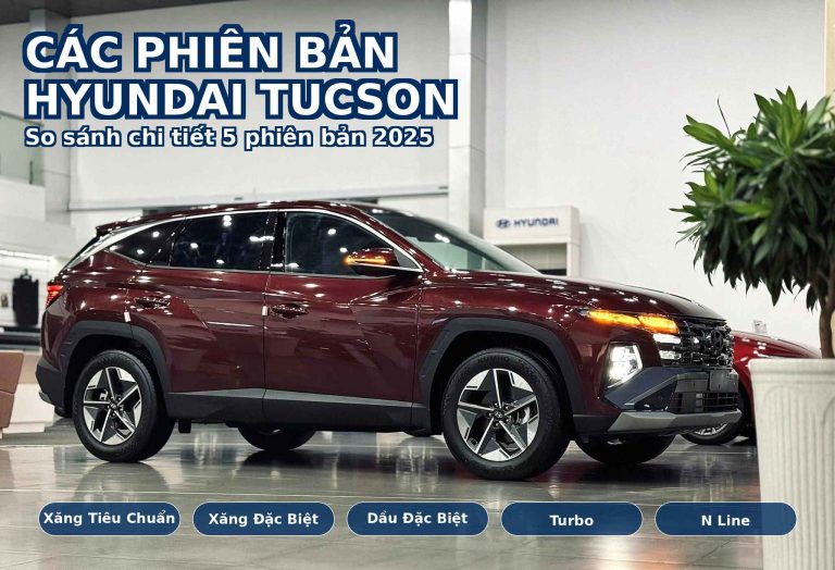 so sanh cac phien ban tucson