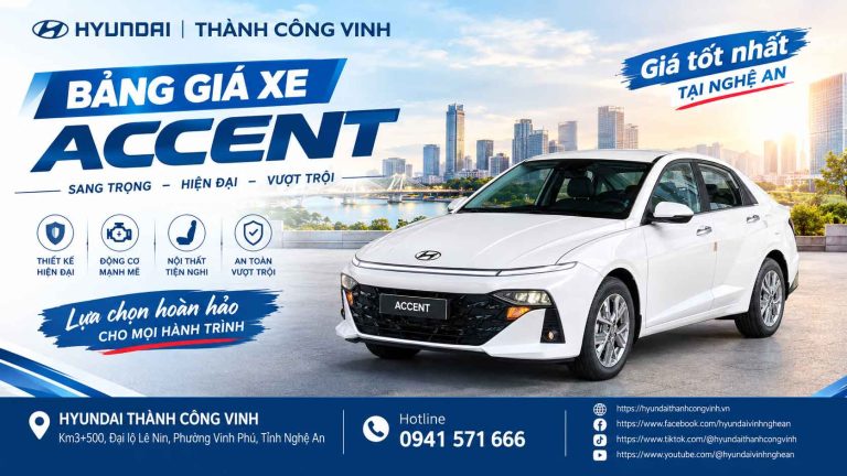 bang gia xe accent tai nghe an