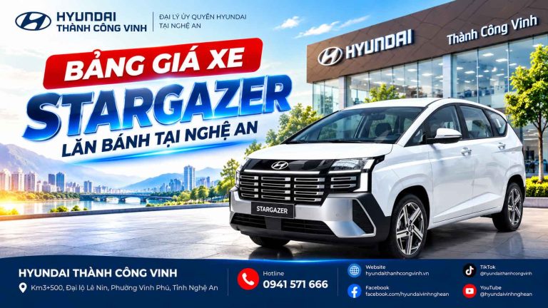 Giá xe Stargazer lăn bánh tại Nghệ An