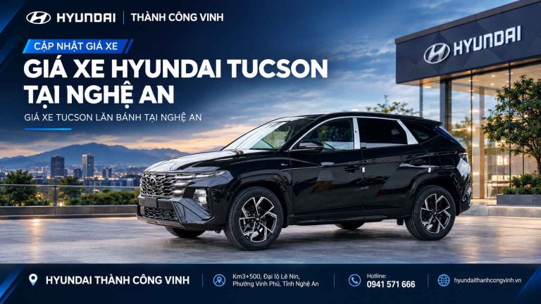 bang gia xe tucson tai nghe an
